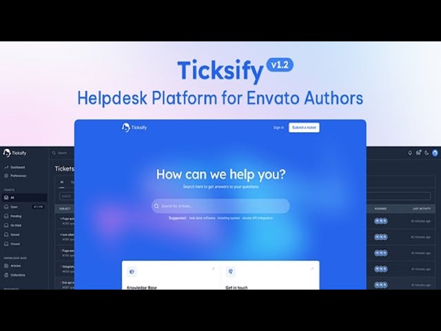 Ticksify Customer Support Software for Freelancers and SMBs