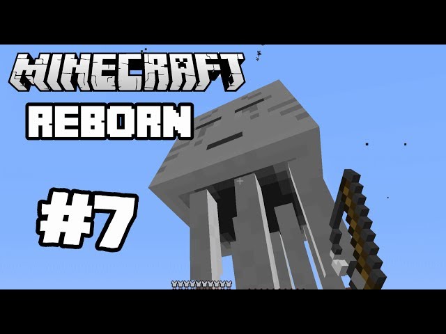 GHAST IN THE OVERWORLD | MINECRAFT REBORN Ep.7 |