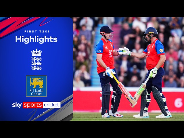 England THRASH Sri Lanka in T20 opener! | England vs Sri Lanka | First T20 Highlights