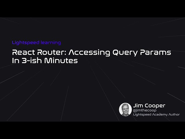 How to Access Query Parameters with React Router | Step by Step Guide