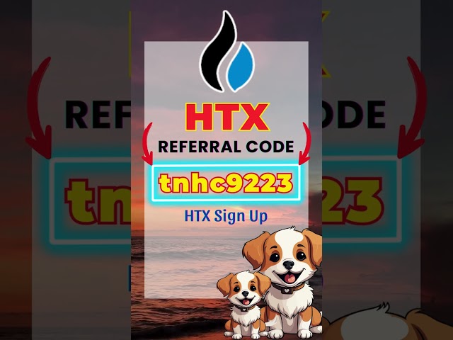 HTX Referral Code 2026: Use tnhc9223 for MAX Sign Up Bonus! #shorts