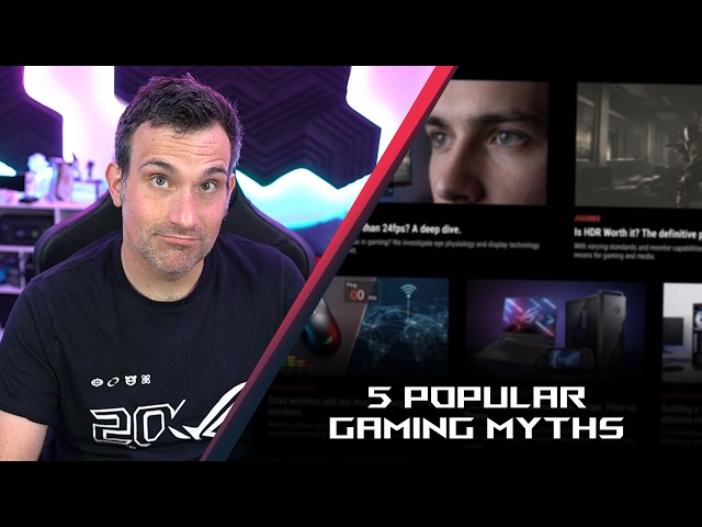 The Truth About 240Hz, HDR, Wireless Lag, & Gaming Laptops