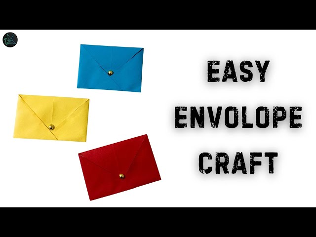 Easy ENVELOPE Craft |GMRVS ARTS AND CRAFTS| #envelopemaking