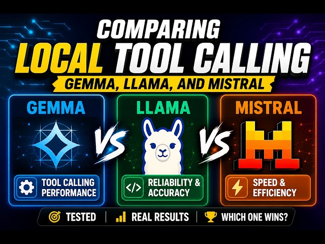 Local Tool Calling: Gemma vs Llama vs Mistral