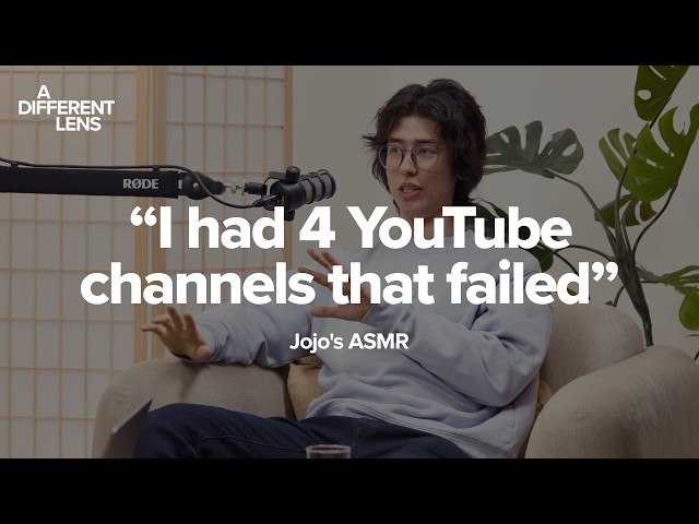 Jonah Singer (Jojo's ASMR): From failed YouTube channels to one of the world's biggest ASMR creators