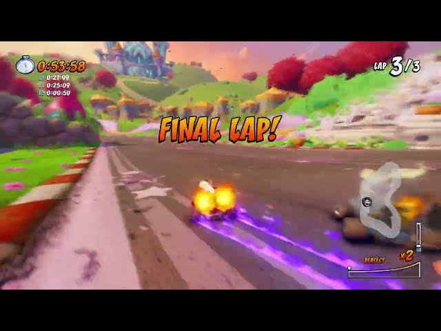CTR: NF - beating all the developer time trials (using drift)