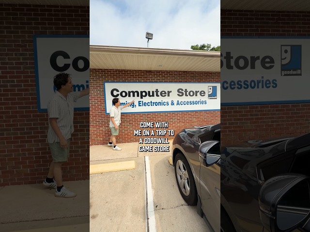 This Goodwill only sells Video Games 😳