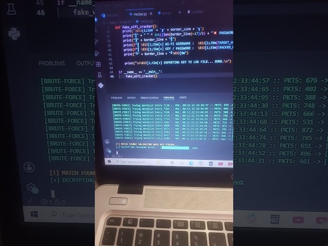 Advanced Wi-Fi Password Cracking Tool in Python | Automation Script Tutorial