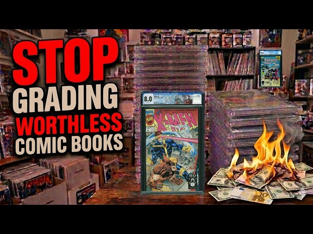 Don't make this mistake... you're wasting money grading comics!!!
