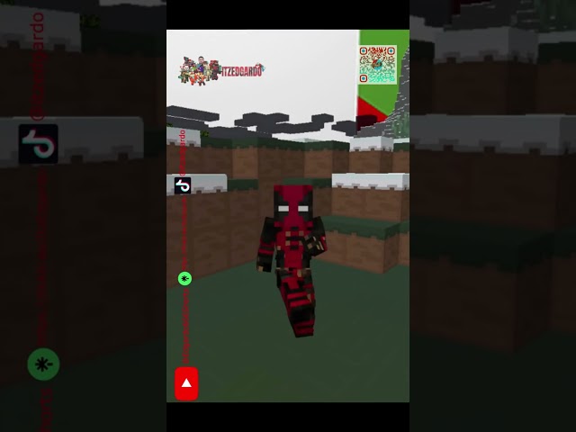 Deadpool Baila bye bye bye en Minecraft #Shorts #PC #Deadpool #Minecraft #Edgardo666 #Dance #Baile