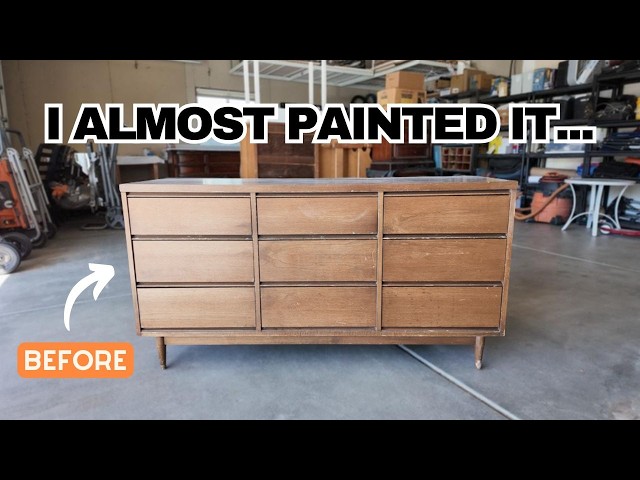 Can You Refinish a Damaged Dresser Without Stripping It? I Tried