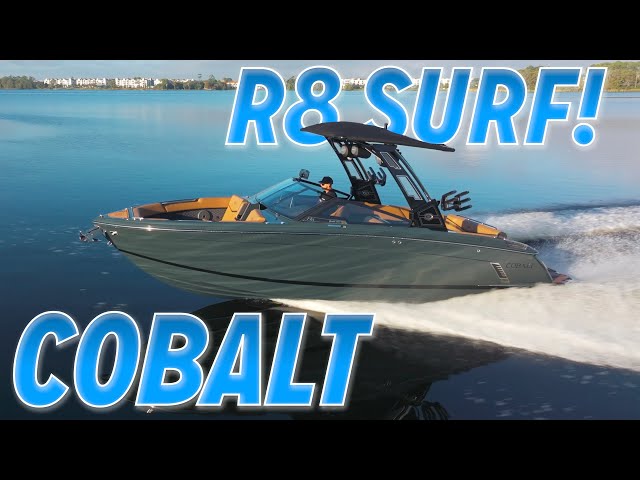 2026 Cobalt R8 Surf Walkthrough — Luxury Surfing AND Big Water Performance!