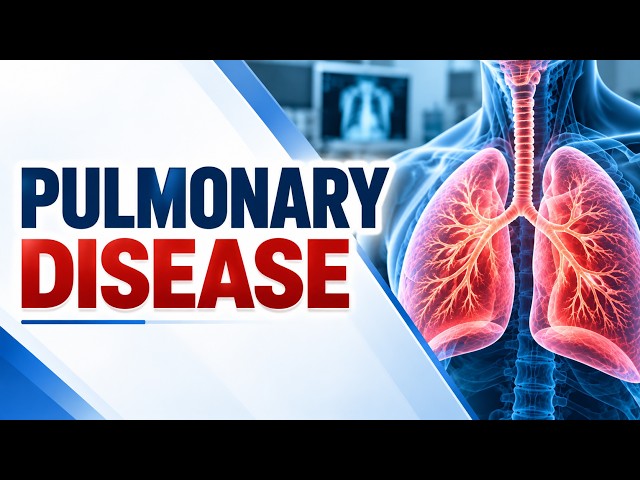 Pulmonary Disease PowerPoint Presentation | Respiratory Diseases & Lung Health