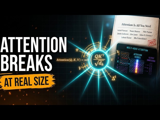 Attention Breaks at Real Size - The One-Character Fix - Attention Part-2