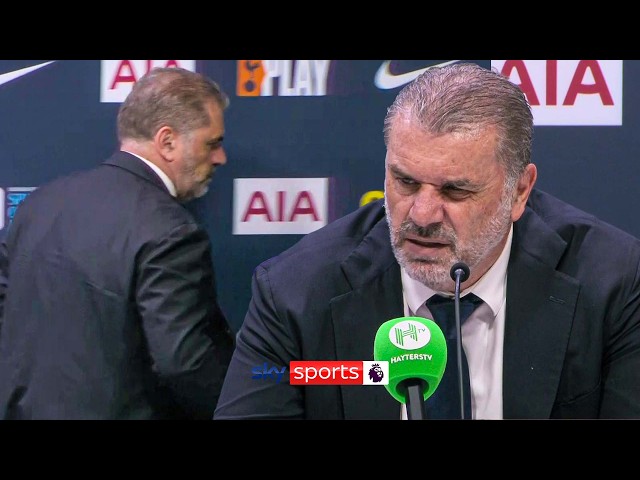 Ange Postecoglou FUMES after Spurs' defeat to Manchester City 😡