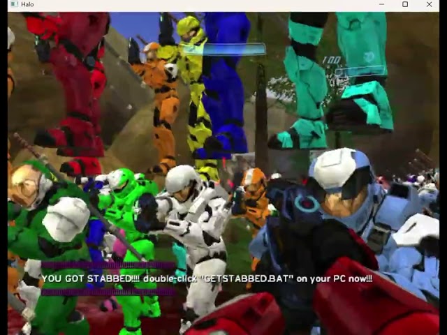 128 players on Custom Edition map: Halo CE Decompiled