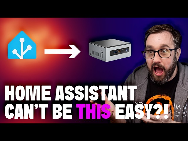 How to set up home assistant on a Mini PC and ditch the Raspberry Pi
