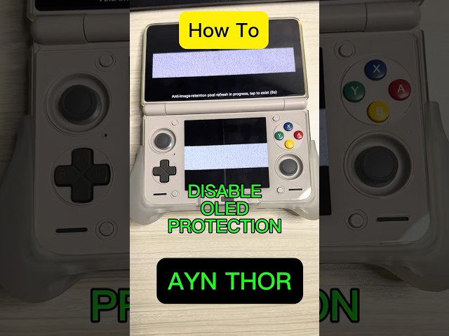 STOP This Annoying OLED Protection on the AYN Thor #aynthor #ayn #aynodin