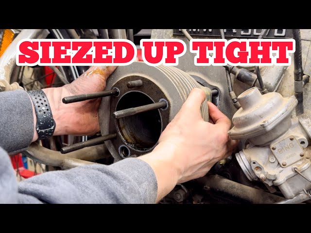 Freeing up a seized engine the easy way