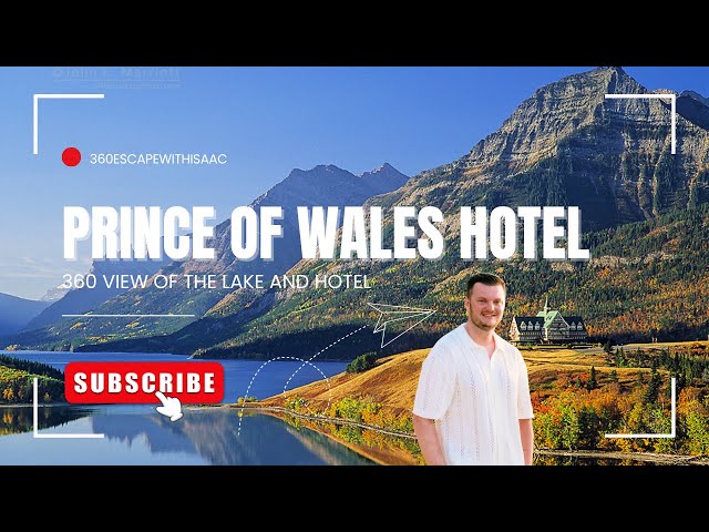 🌪️360° WINDY View at Prince of Wales Hotel | Waterton Lake POV 😂🌊