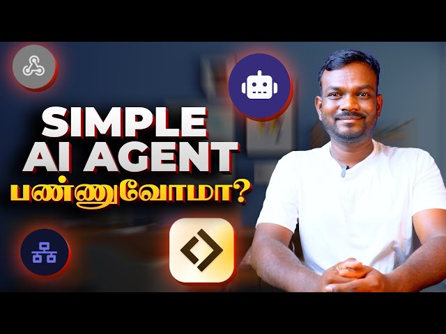 Ai agents in tamil | I built simple Ai agent in tamil without n8n | #aitamil #artificialintelligence