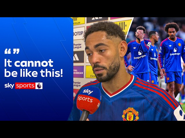 Matheus Cunha FULL interview after Man Utd late draw at Fulham