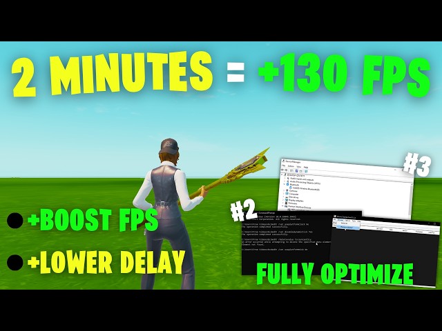 The *BEST* Device Manager Optimization Guide for MAX FPS & Lowest Delay *FREE PERFORMANCE*
