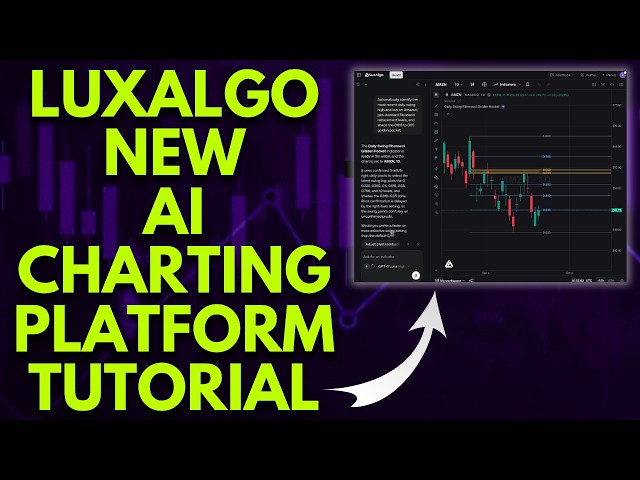 LUXALGO NEW AI CHARTING PLATFORM IS INSANE | LUXALGO QUANT TUTORIAL