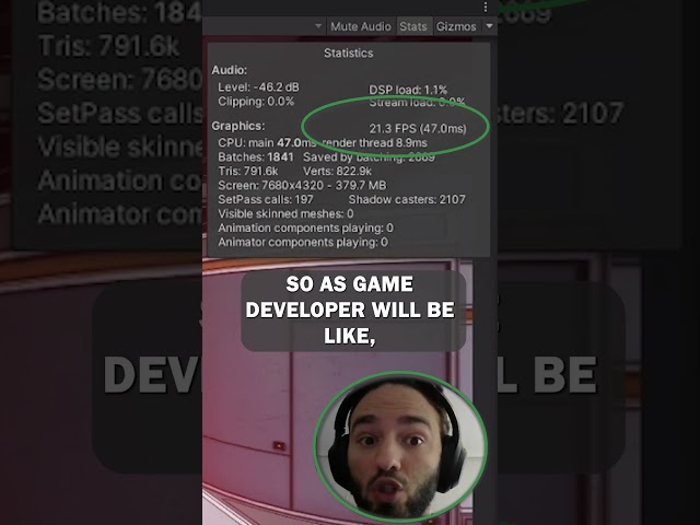 576  Showing performance difference between 8K and 20% resolution