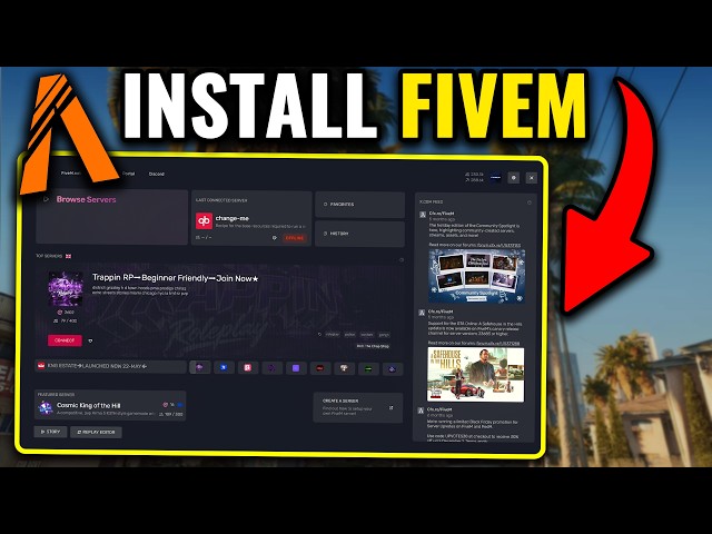How To Install FiveM (GTA 5 ROLEPLAY) In 2026!