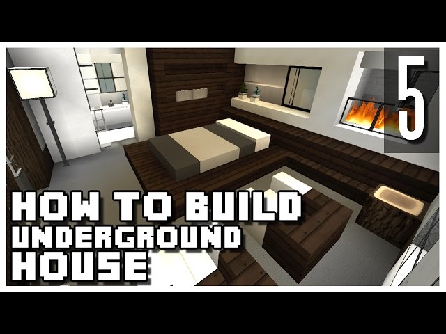 How to Build an Underground House in Minecraft - Part 5