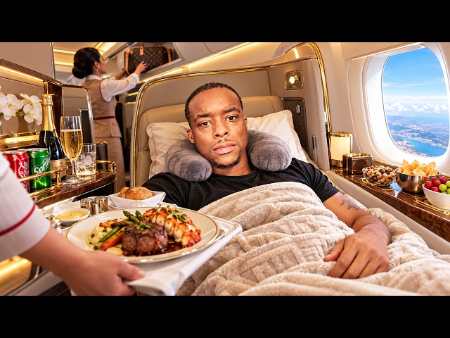 I Tested The Entire First Class Airplane Menu . . .