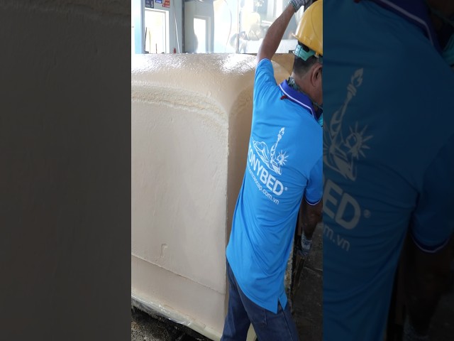 Process of making the MOST COMFORTABLE MATTRESS by a VIETNAM company.
