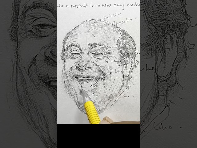 Portrait Drawing Technique easy