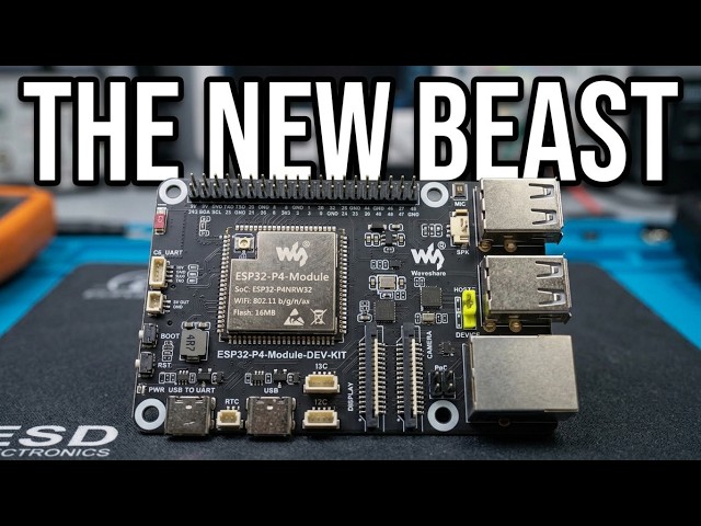 Is the ESP32-P4 the Ultimate Dev Board?