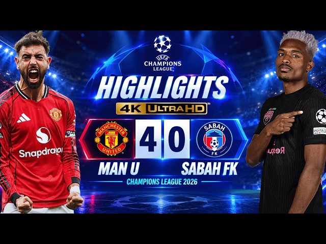 WHAT A NIGHT AT OLD TRAFFORD! 🚨 BRUNO FERNANDES PUTS ON A SHOW 🔥  [ UCL 2026 ]