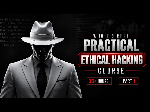Learn Ethical Hacking from ZERO to ADVANCED | 35+ Hours Practical Course | Part 1