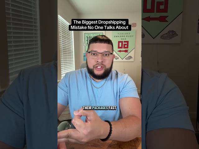 The Biggest Dropshipping Mistake No One Talks About
