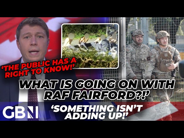 RAF Fairford LATEST | Patrick Christys CHALLENGES Labour NARRATIVE on alleged terror plot