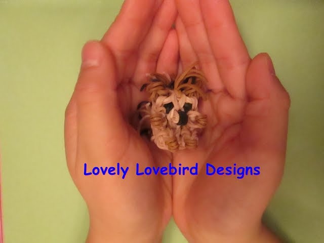 Rainbow Loom Hedgehog Charm. 3-D Baby.