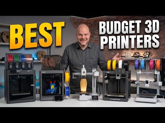 ✅ Best Budget 3D Printer 2026 [Find Which Printer is Right for YOU?]