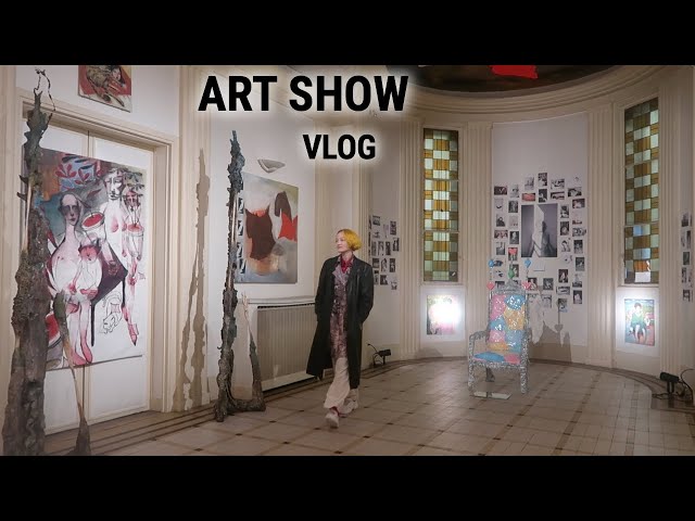 My first Art show in Paris didn't go as planned....VLOG