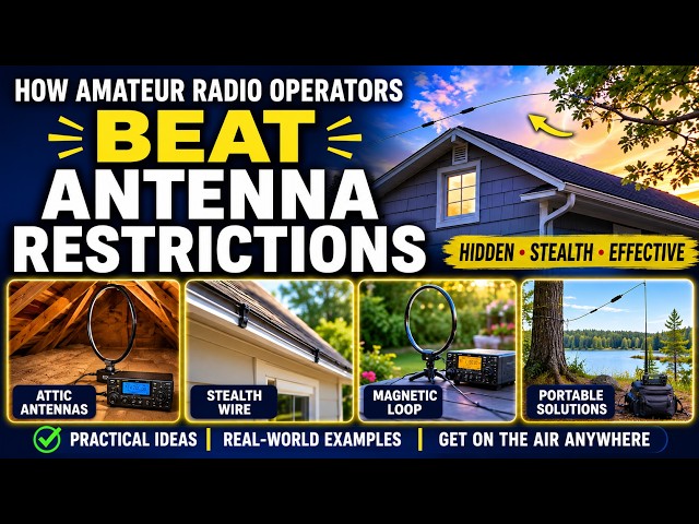 Hidden HF Antennas That Really Work