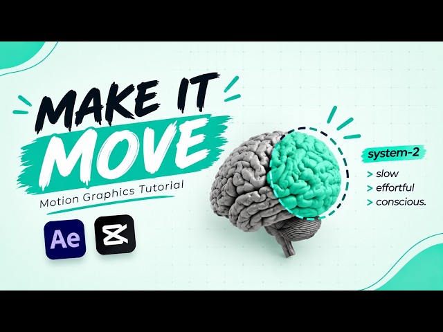 MAKE IT MOVE 🔥 | Motion Graphics Tutorial for Beginners | After Effects
