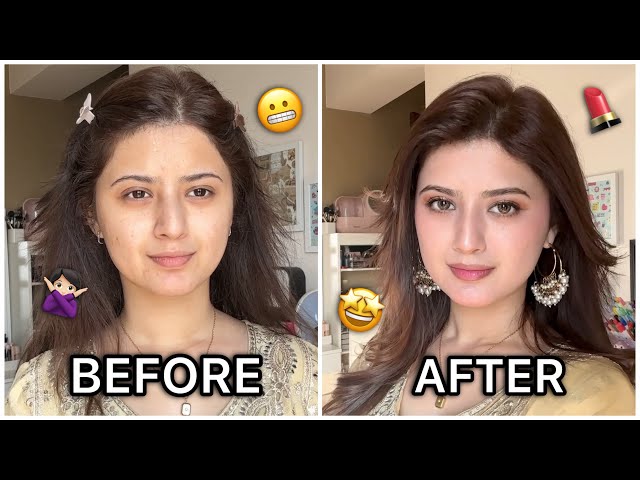 Easy glam makeup look tutorial💄🤩 | Arishfa Khan