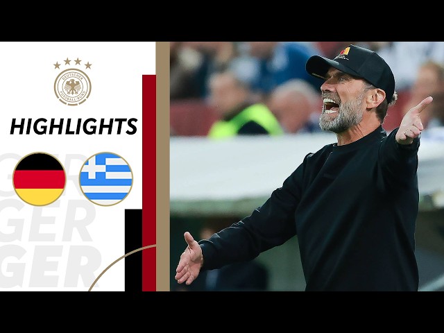 Defeat in Klopp's home debut! | Germany vs Greece | Highlights Nations League