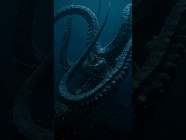 Colossal tentacles of Kraken