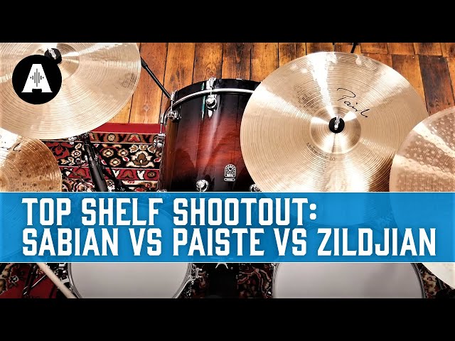 The Ultimate Cymbal Shootout! - Sabian Vs Paiste Vs Zildjian
