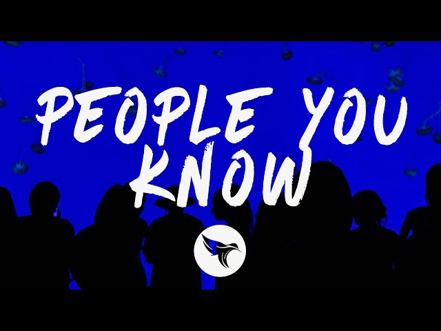 Selena Gomez - People You Know (Lyrics)