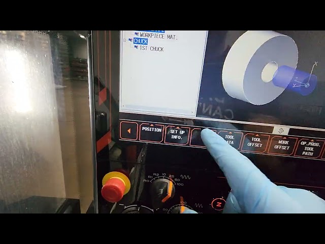 Mazak Smooth G tailstock set up and manual programming